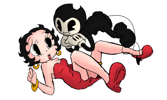 Betty and Bendy gif