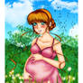 Pregnant Hilda...