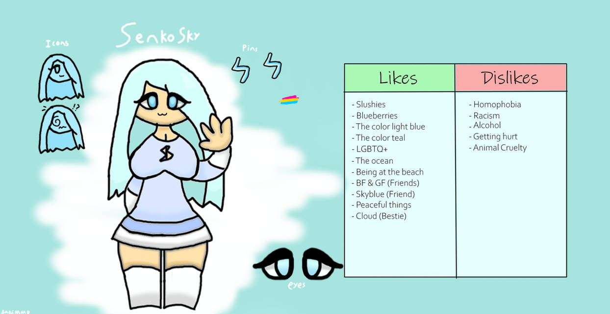 full ref sheet! by SakiMMD on DeviantArt