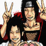 Itachi and Sasuke crack