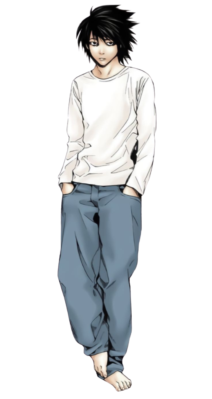 Deviantart La Note L (Death Note) Render by je4lousy on DeviantArt