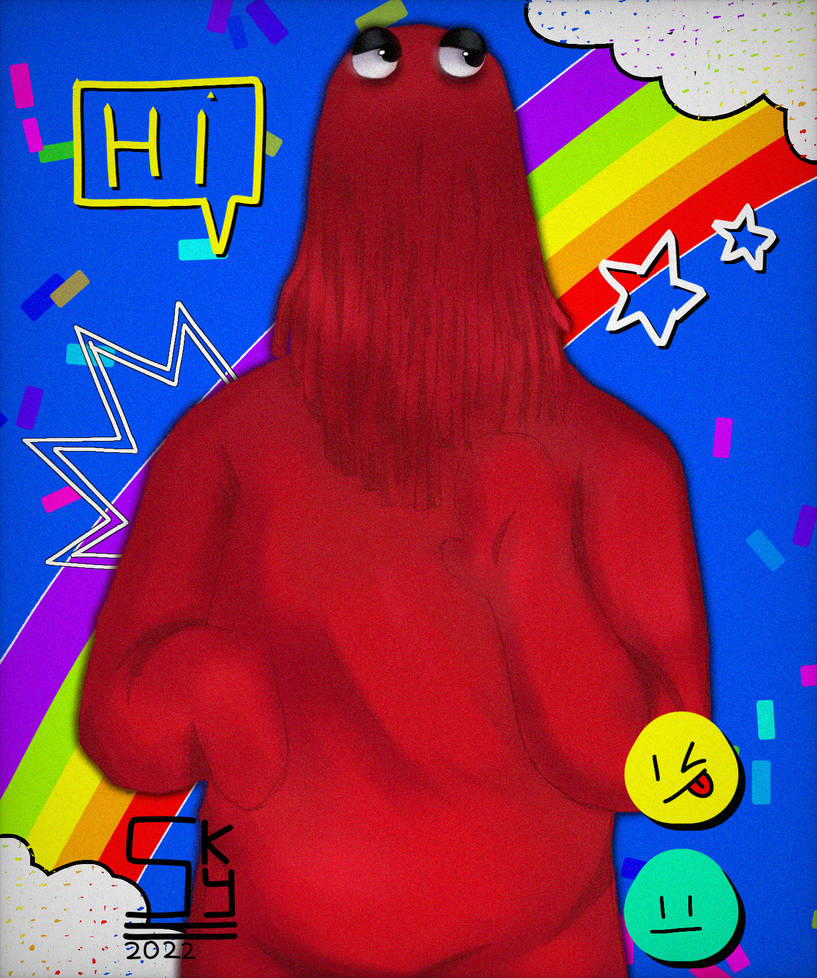 Red guy by Sklly on DeviantArt
