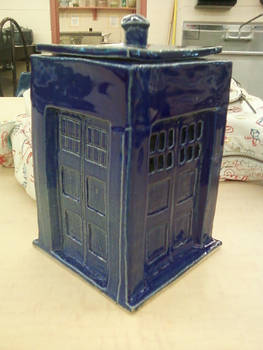 Ceramic TARDIS