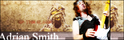 I'm Back. Adrian Smith Sig