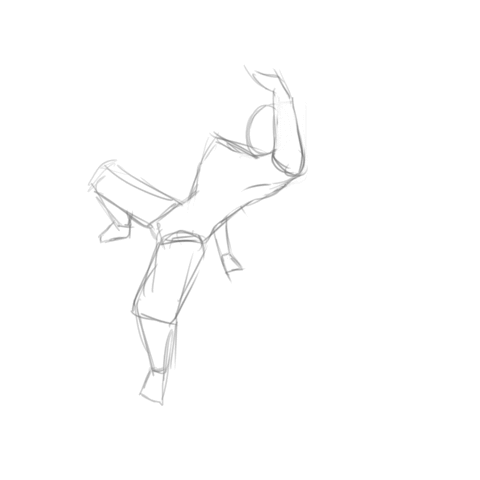 Kick (First animation) by Tippy-doodles on DeviantArt