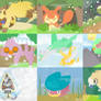Shiny Hoenn Pokemon Collage