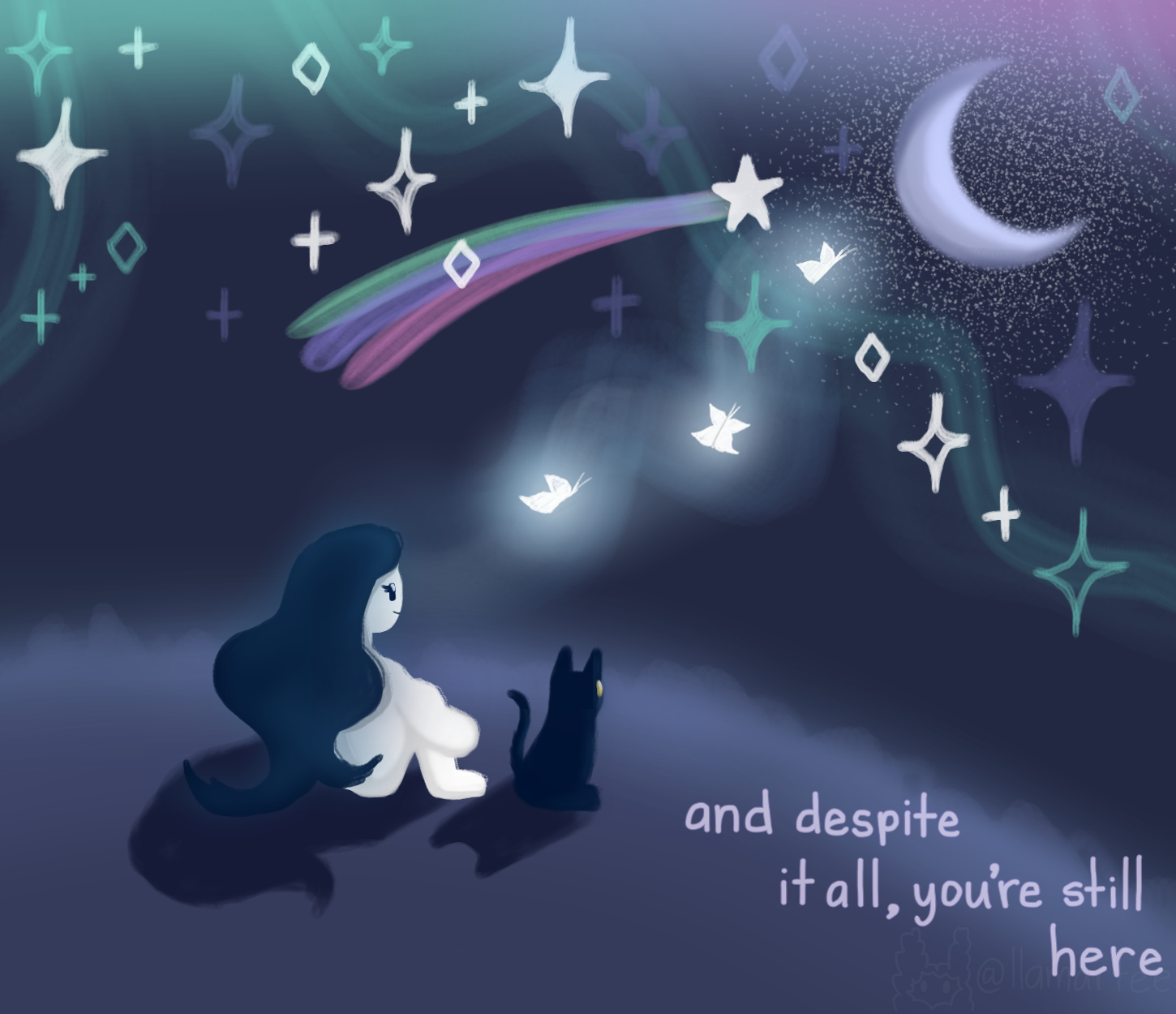 living in the present moment by llamartee on DeviantArt