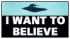 STAMP: The X-Files (I Want to Believe)