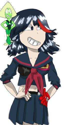 Ryuko The Smug One by fancyatrist on DeviantArt