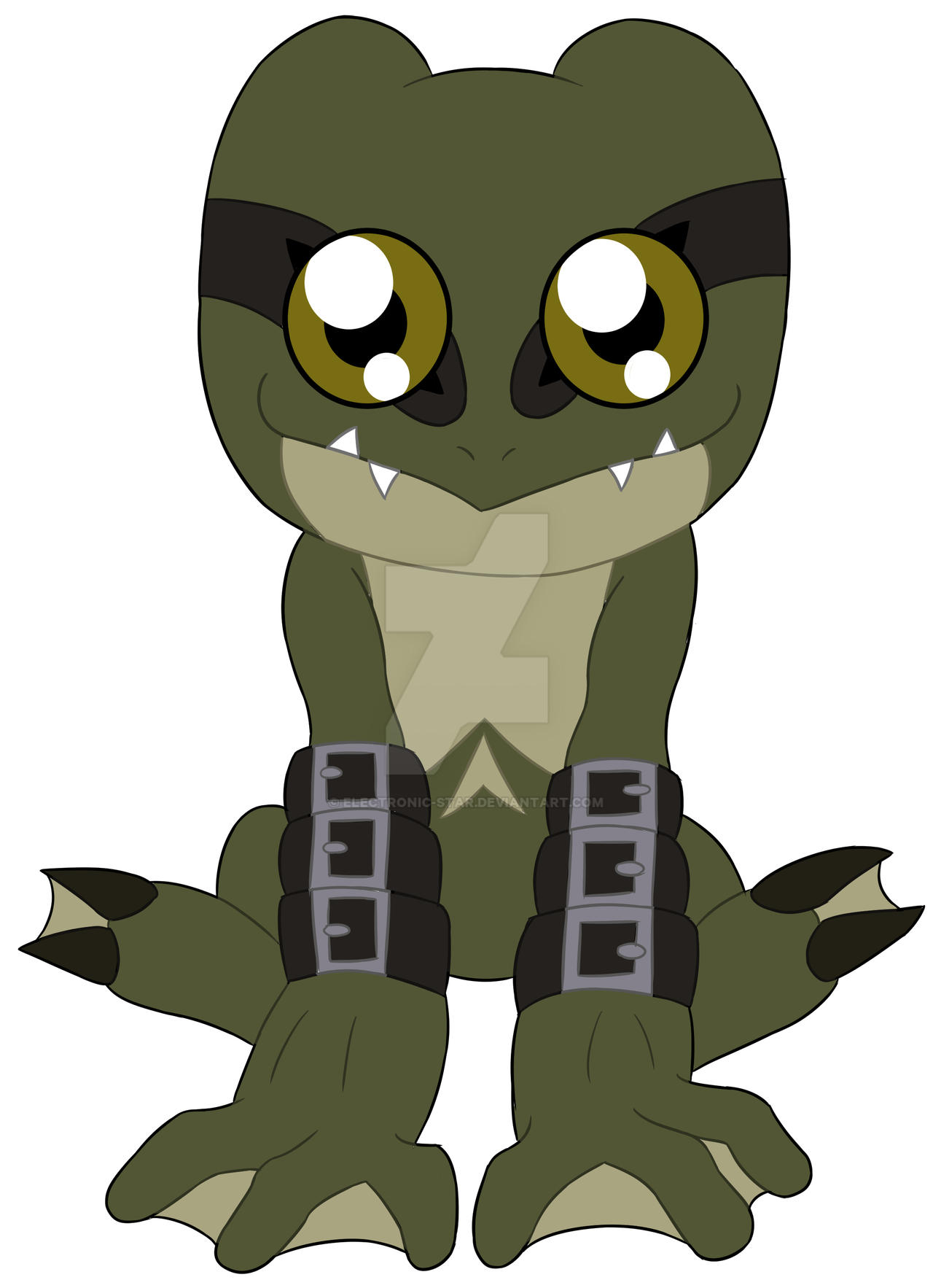 Frog Digifake by Electronic-Star on DeviantArt