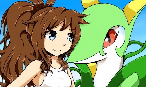 Touko and Serperior