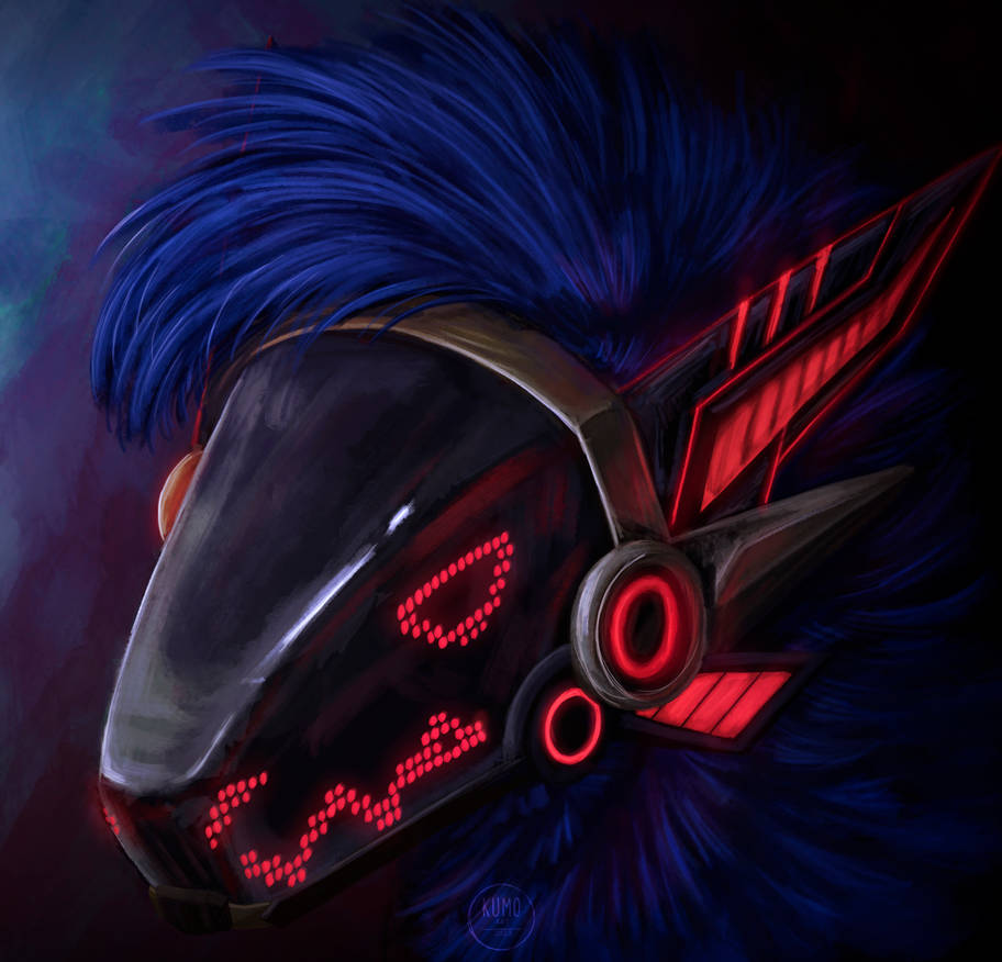 Protogen by IKumoArtI on DeviantArt