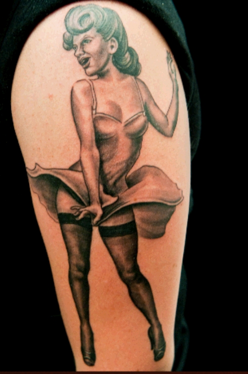 Lalo Pin-Up Girl from Ink Master