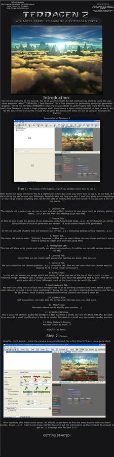 Terragen 2 Tutorial Part 1