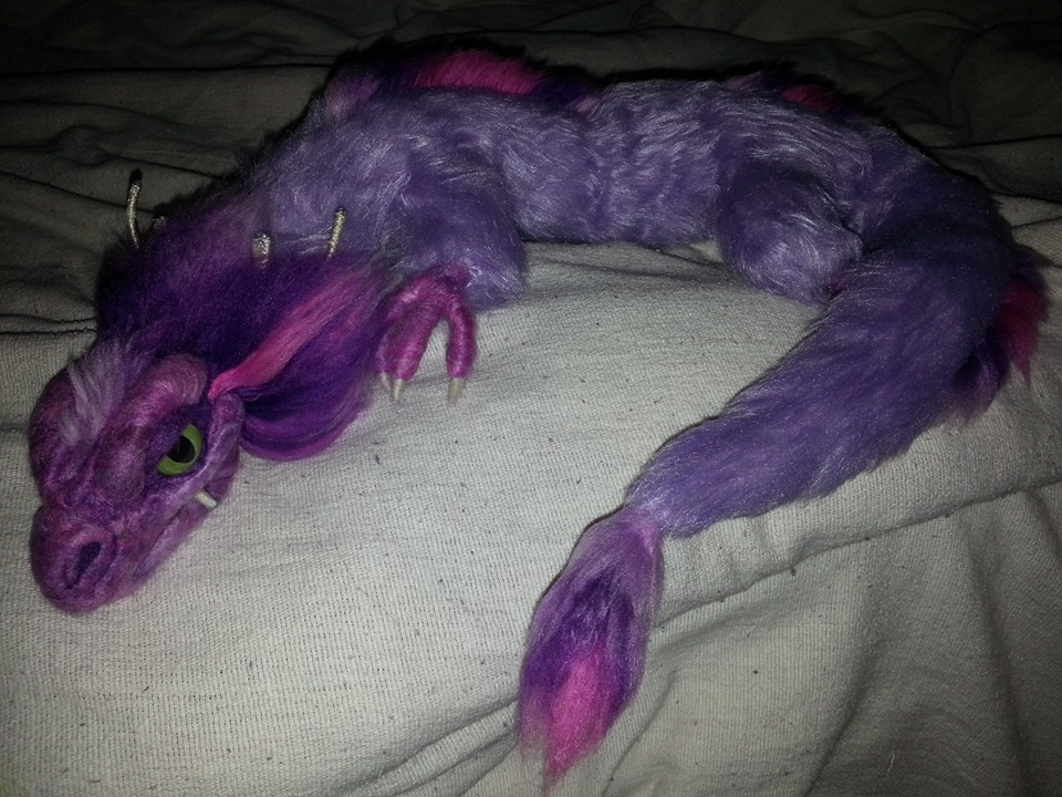 Needle Felted Dragon Project