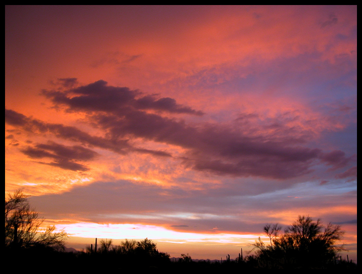 A Different Colored Sunset