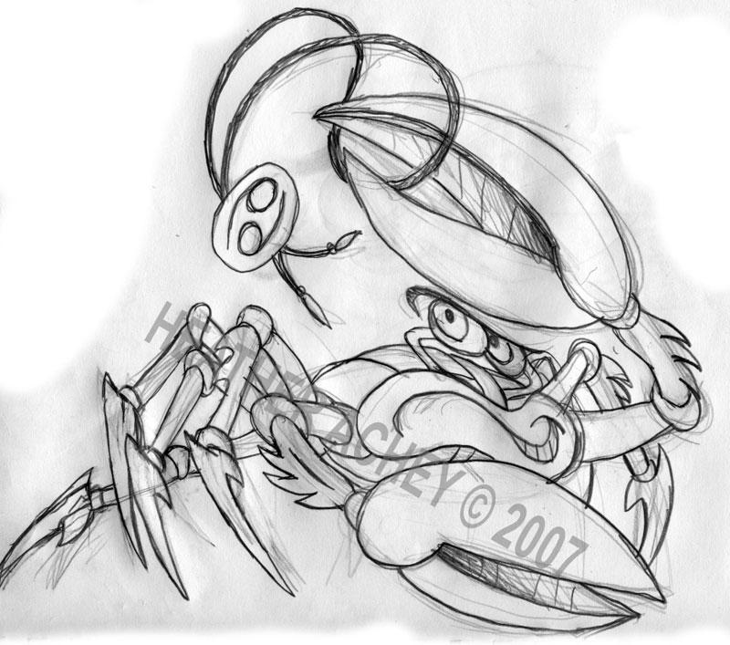 Cancer Sketch by Tibby101 on DeviantArt