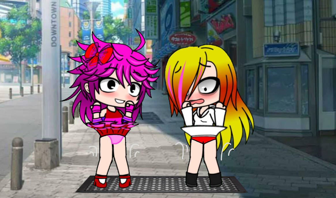 Emmy and Tara's Windy Predicament by MaxEntity347 on DeviantArt