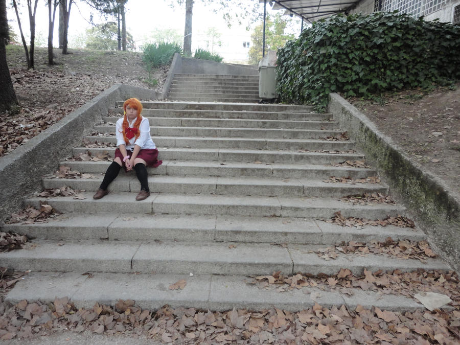 Ano Hana - Stone Stairs