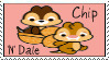 Chip 'N' Dale Stamp