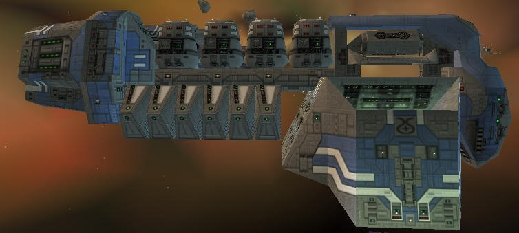 Explorer Class Deep Space Mining Warship by Boskov01 on DeviantArt