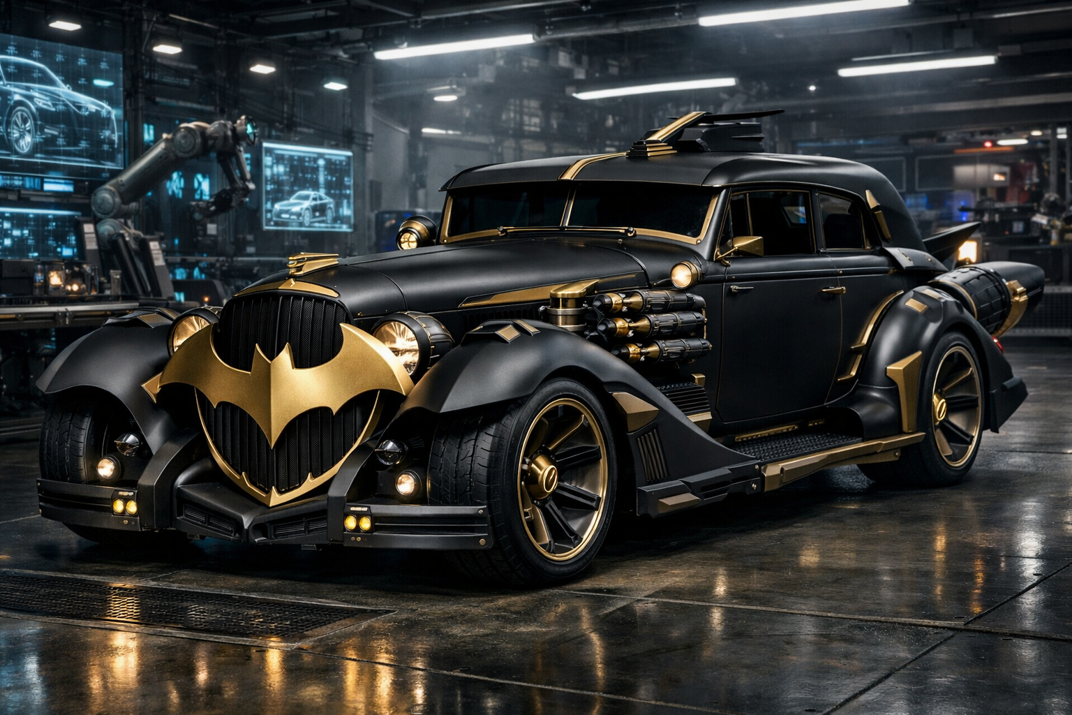 86 Batmobile Martha Wayne's Batmobile by Boskov01 on DeviantArt