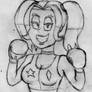 Boxer Harley Quinn (Old Sketch)