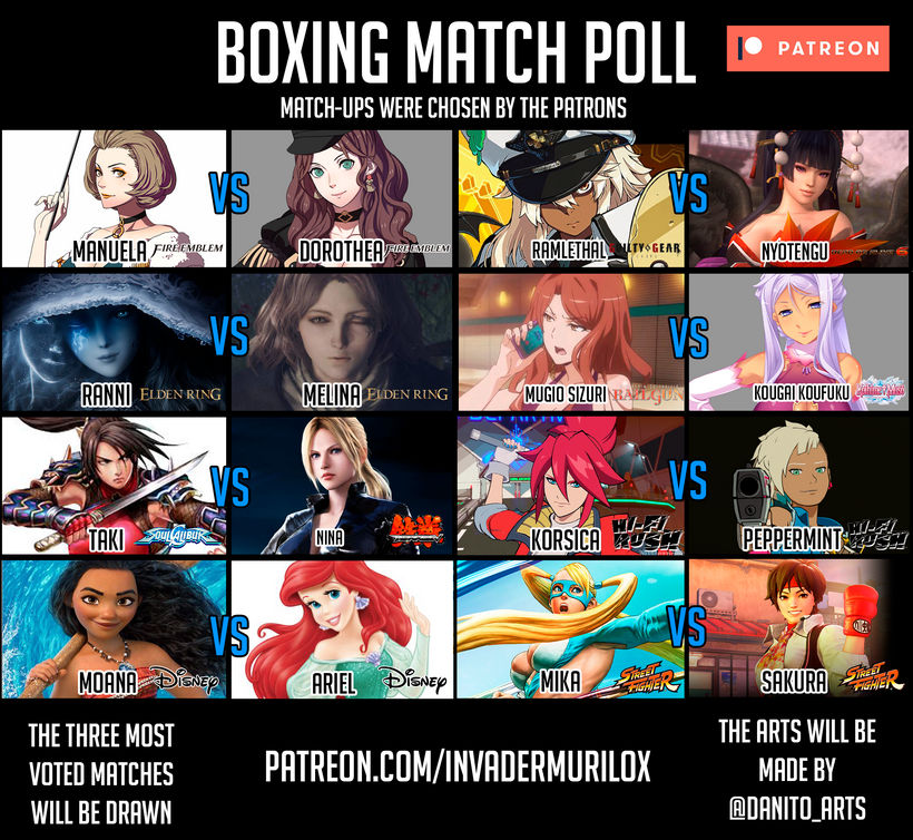 Fight Poll V6 by InvadermuriloX on DeviantArt