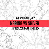 Marina vs Shiver - 11 Pics so far - by @Danito_art