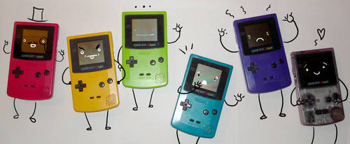 My Gameboy colors