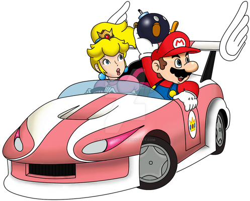 Mario and Peach Wild Wing (Double Dash Version)