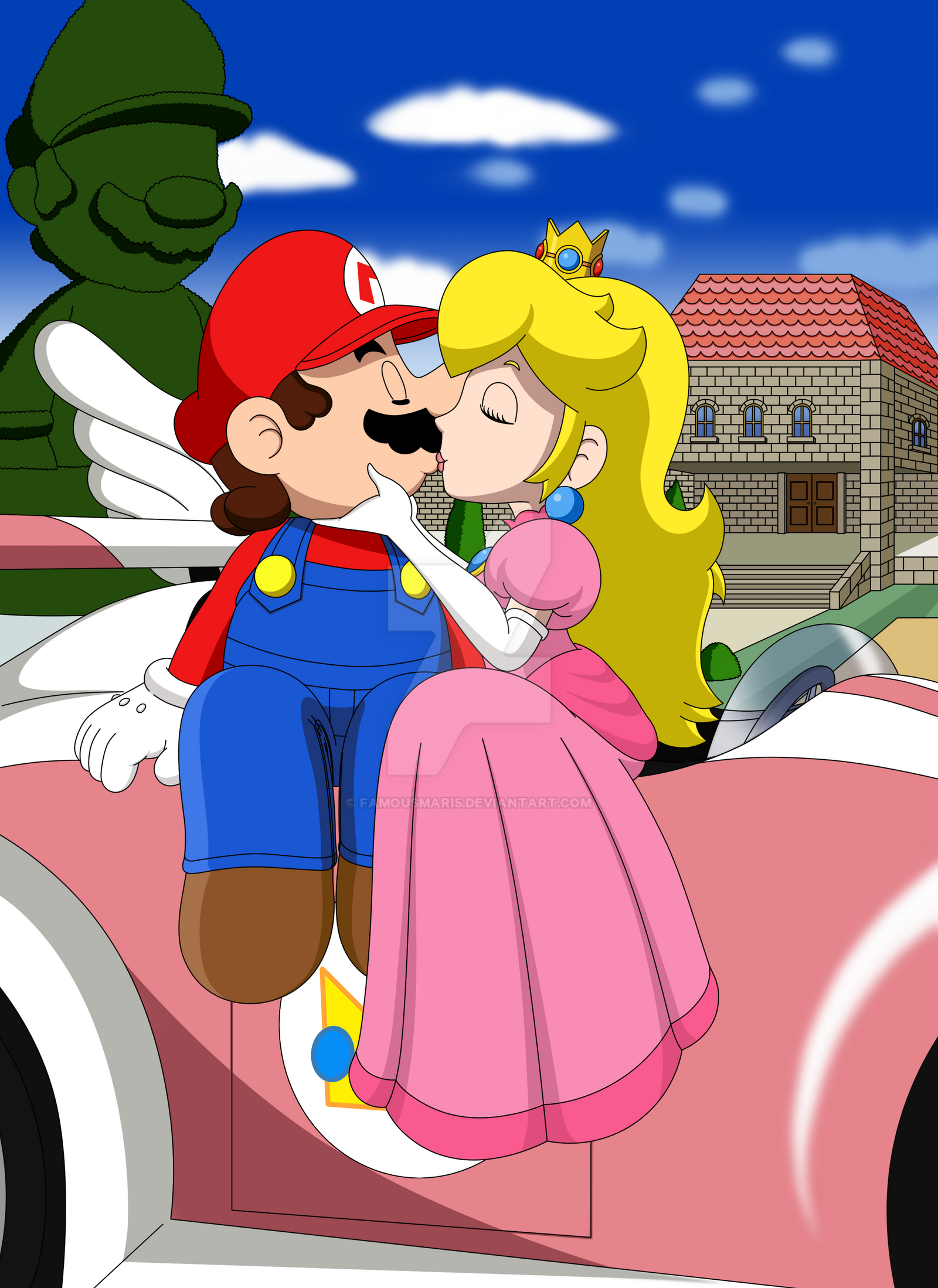 Mario and Peach's Kiss