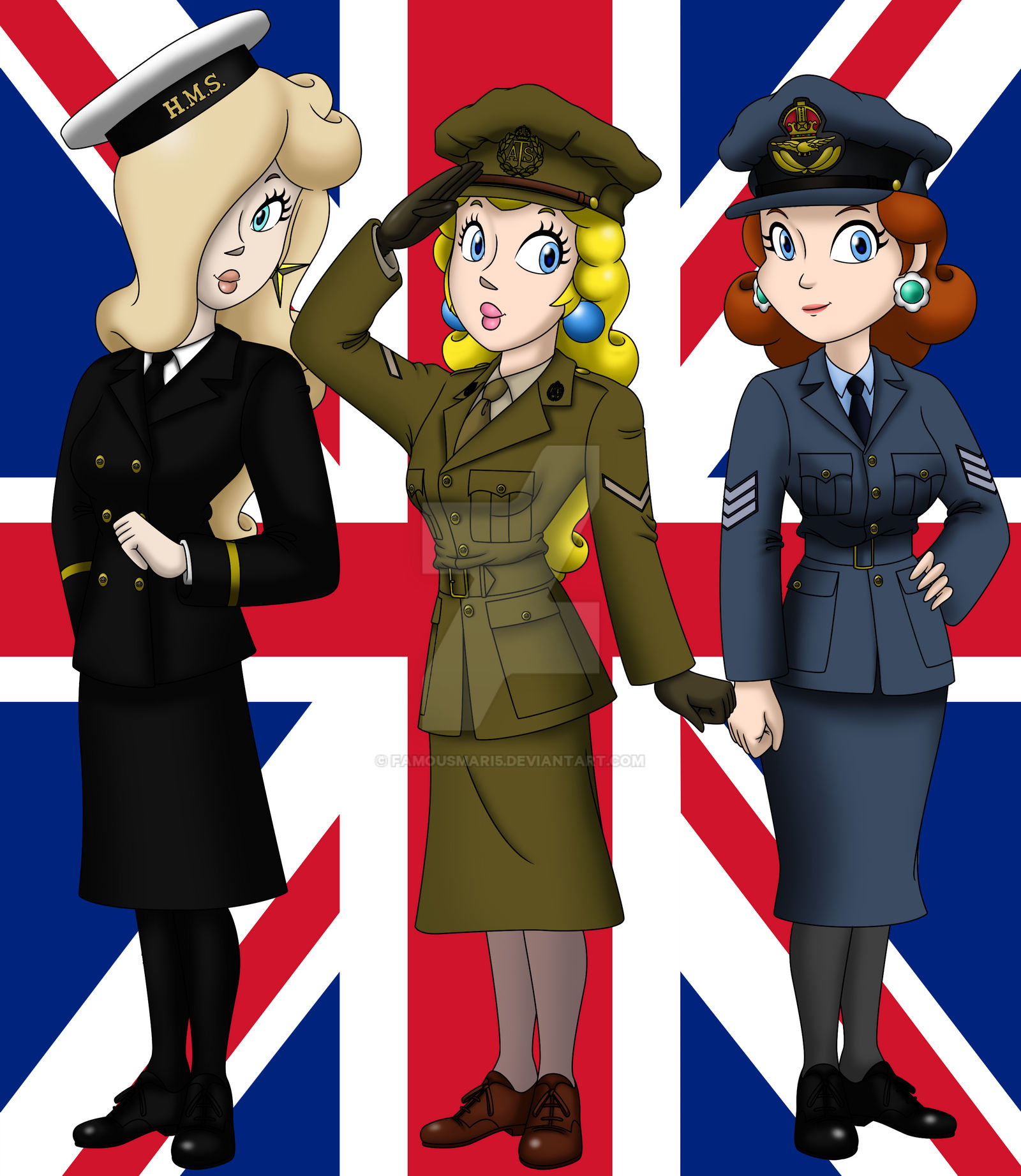 British WWII Princesses