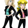 Leather Peach and Rosalina