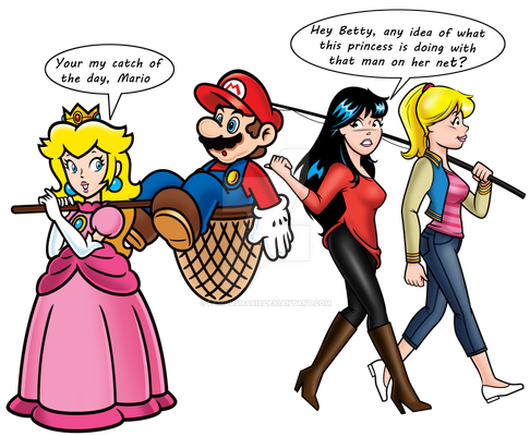 Mario of the Day (featuring.Betty and Veronica)