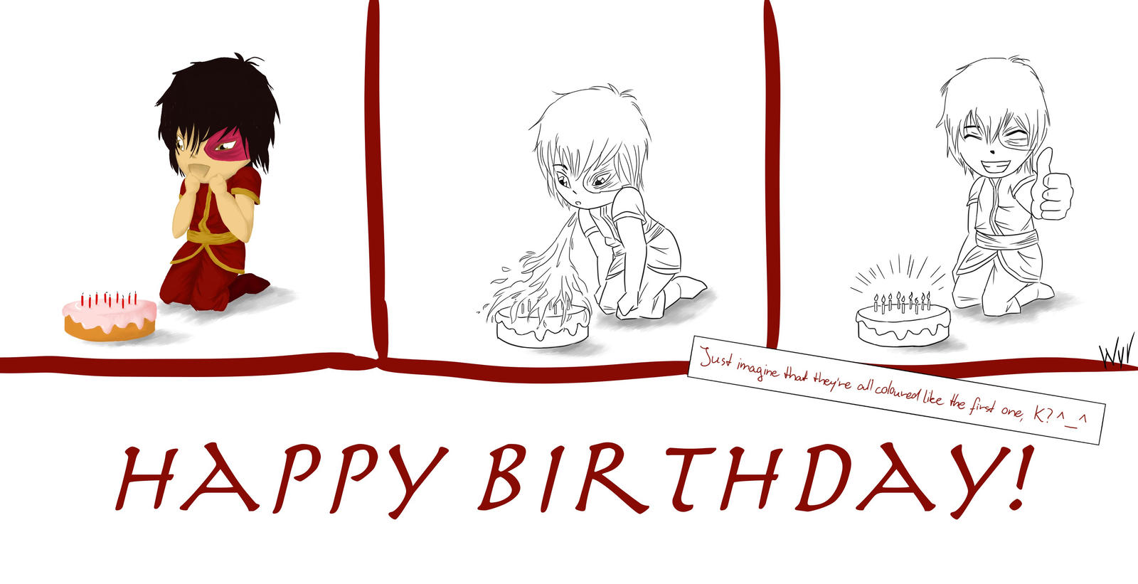 A Zuko birthday by Wyvarie on DeviantArt