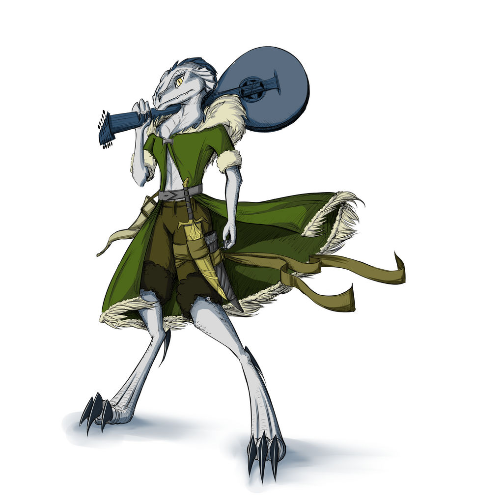 pic Dragonborn Bard Token dragonborn bard by wyvarie on deviantart