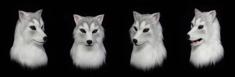 realistic puppy fursuit head