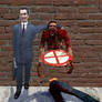 GMod: G-Man loves half Zombie