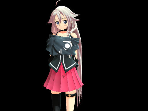 mmd model IA by RenaNyan on DeviantArt