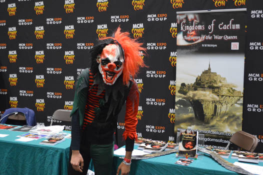 Scary clown ComicCon 2013 May