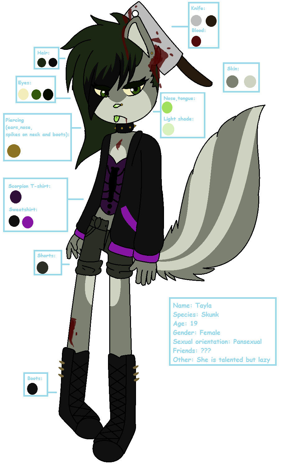 ` [REF]Talya the Skunk