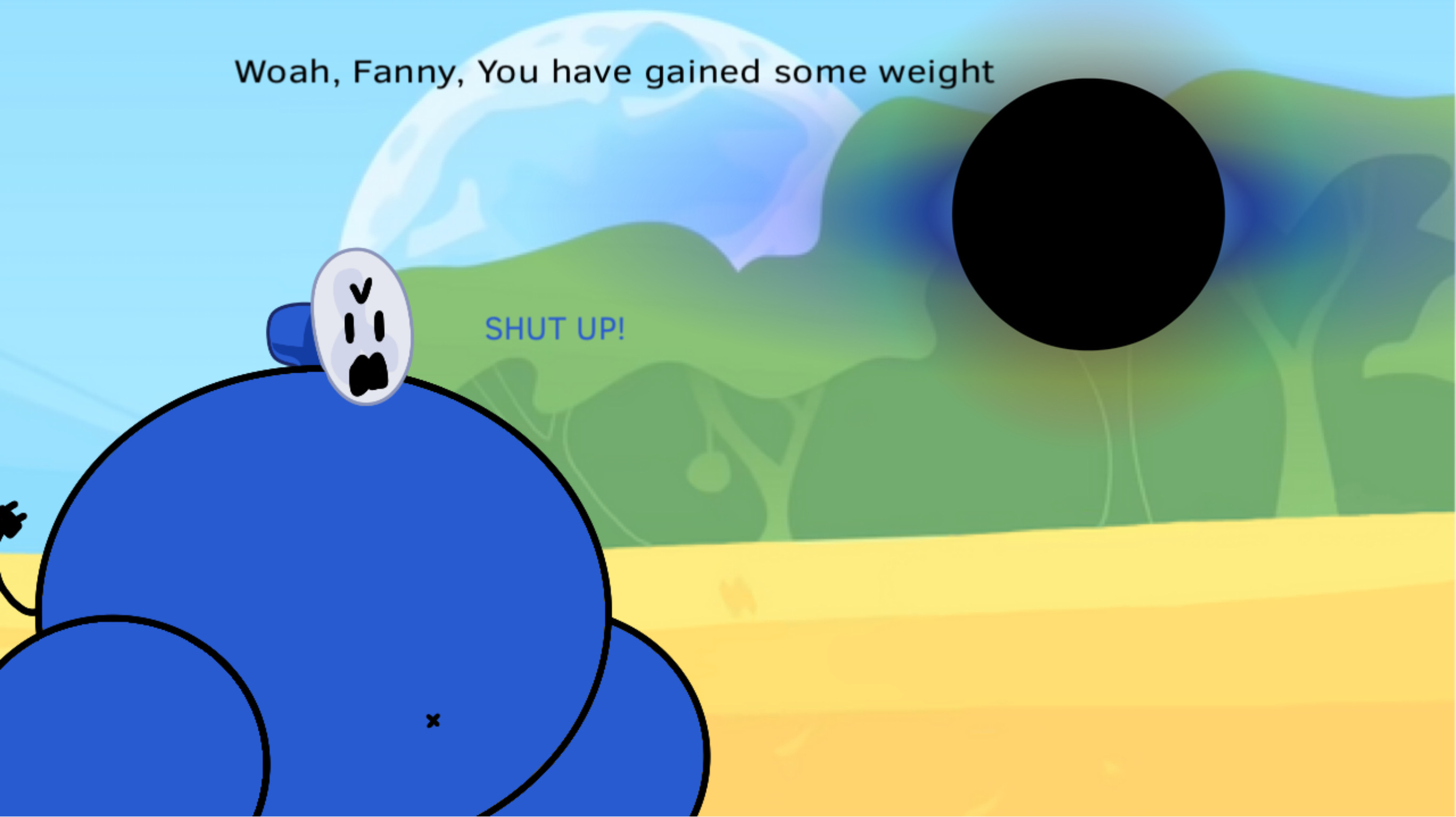 Fat Bfdia Deviantart Big Fat Fanny by skelllerzHD on DeviantArt