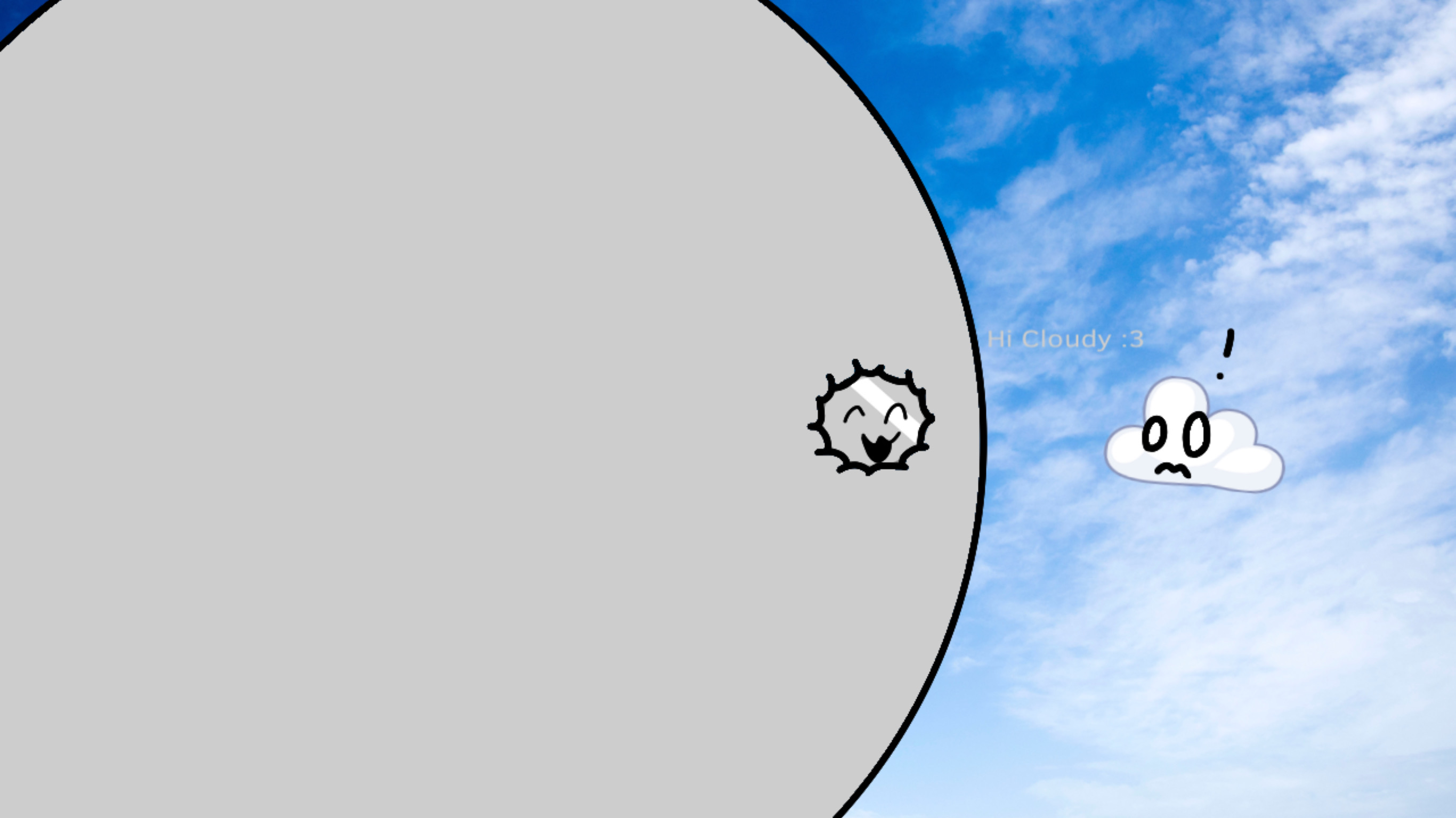 Inflated Naily surprises Cloudy by skelllerzHD on DeviantArt