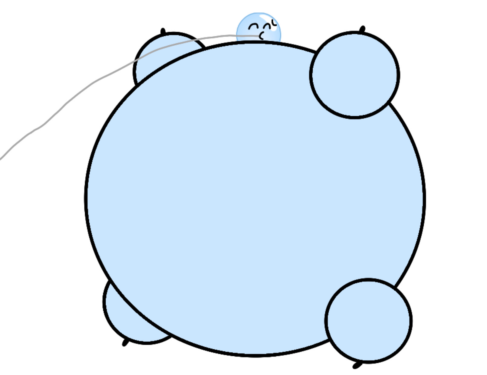 Bubble inflation 3/4 by skelllerzHD on DeviantArt