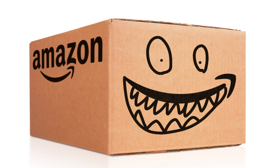 a completely normal Amazon box by skelllerzHD on DeviantArt