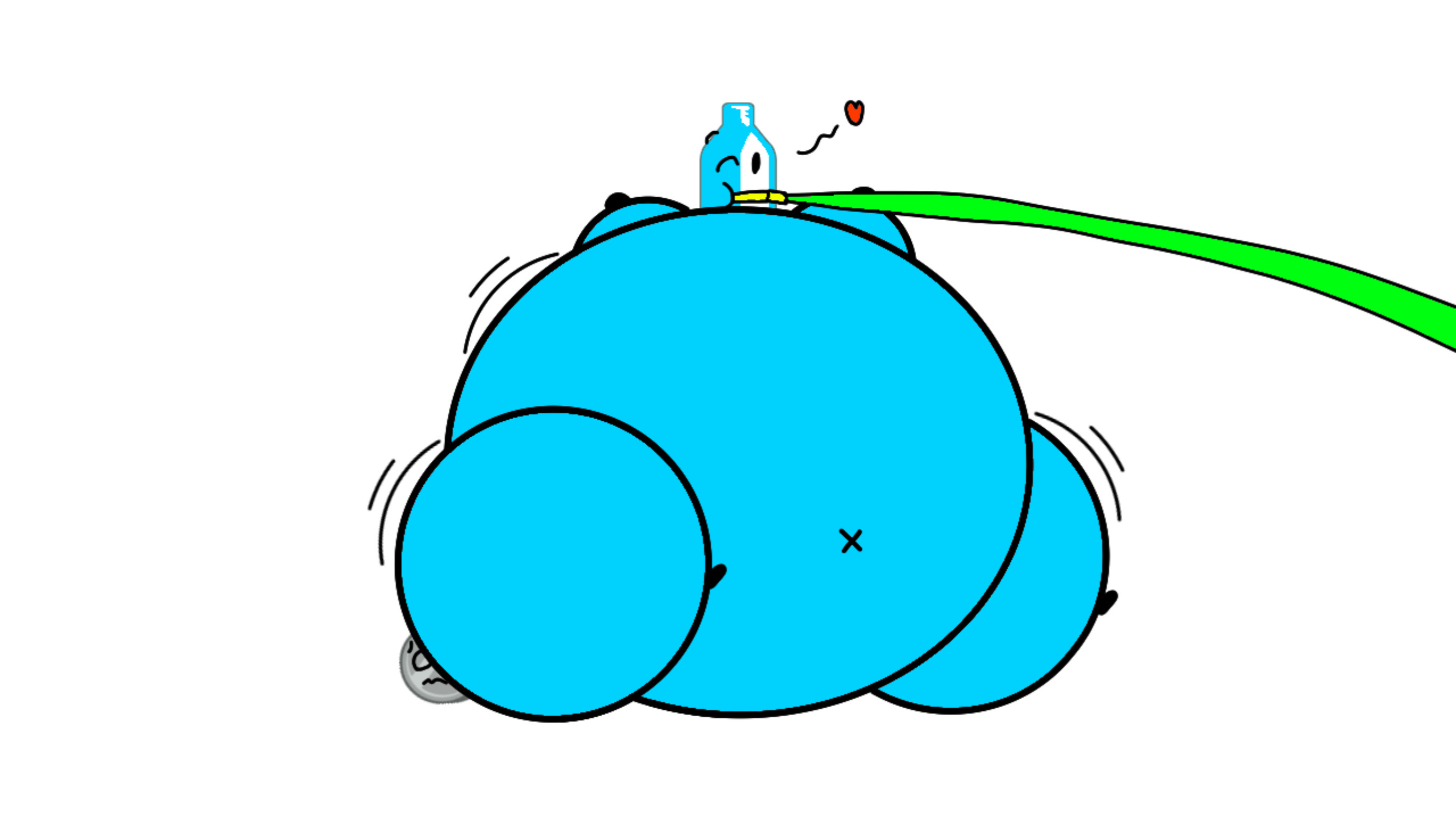 Bell Inflation Animation Bottle water inflation again by skelllerzHD on DeviantArt