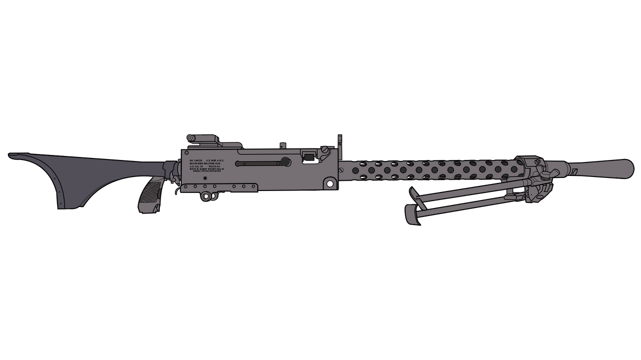 M1919A6 Browning by Tharn666 on DeviantArt M1919A6 Browning by Tharn666 on DeviantArt