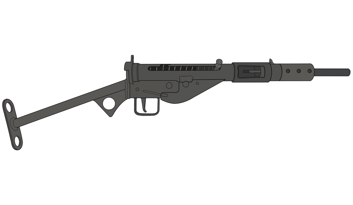 Sten Mk II by Tharn666 on DeviantArt