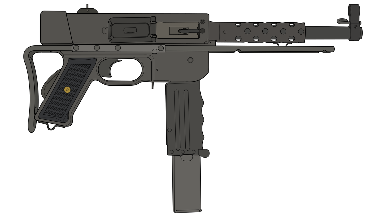 MAT-49 (Stock retracted) by Tharn666 on DeviantArt